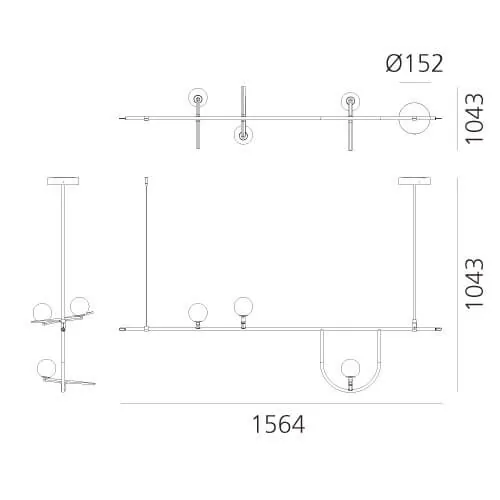 Lampada a sospensione Sospensione yanzi 1 Artemide con un ribasso del 0%